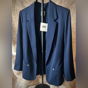 Anne Klein Women's Navy Blue Blazer NWT